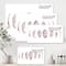 Designart - Moon Phases - Modern Canvas Wall Art Print